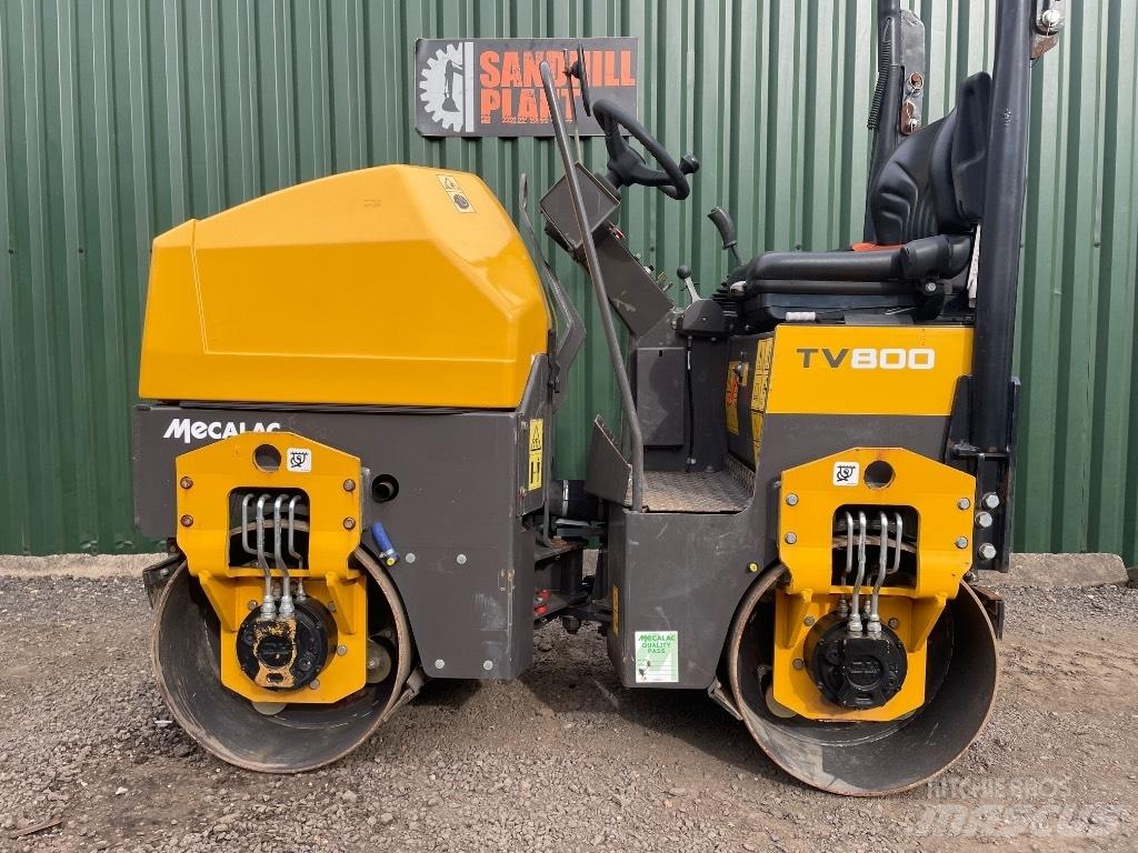 Mecalac TV 800 Tvåvalsvältar