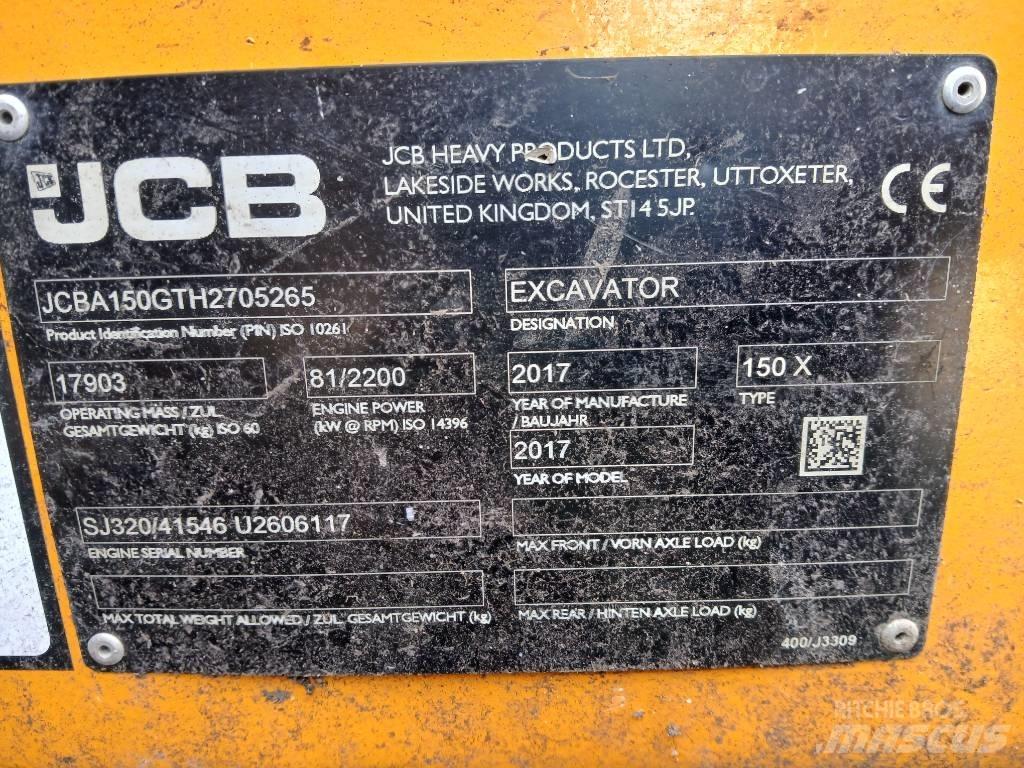 JCB 150X Bandgrävare