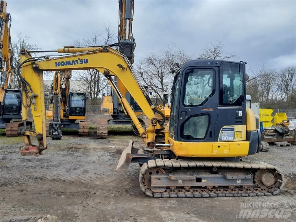 Komatsu PC80 Minigrävare < 7t