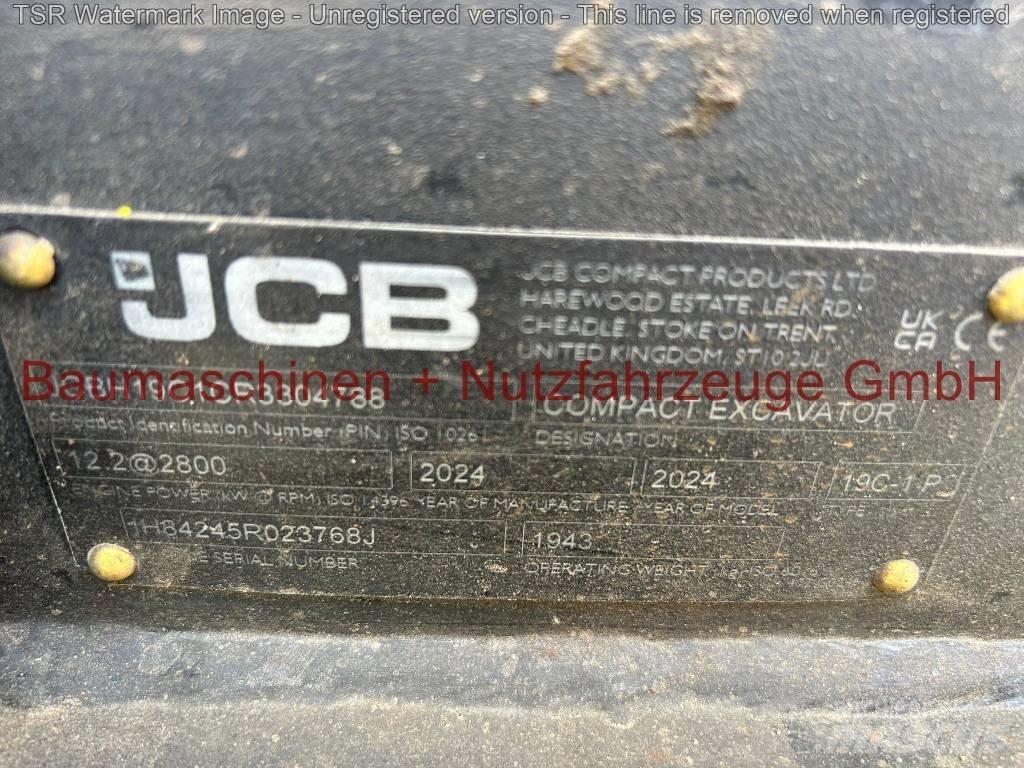 JCB 19C -Demo- Minigrävare < 7t