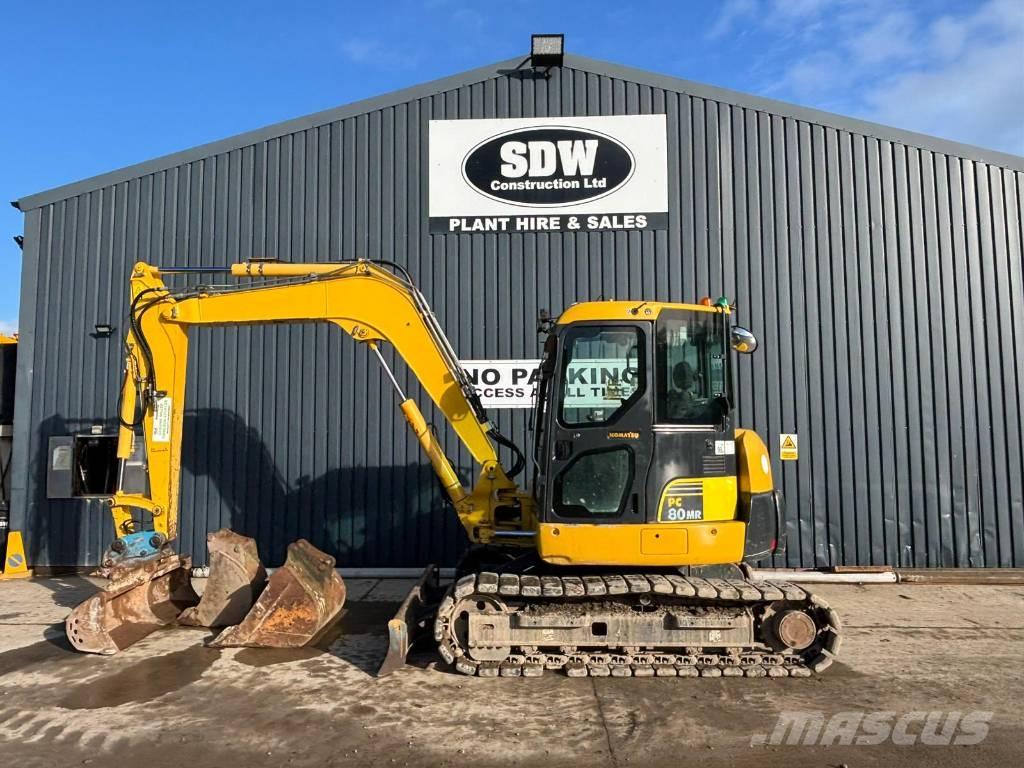 Komatsu PC 80 MR-3 Midigrävmaskiner 7t - 12t