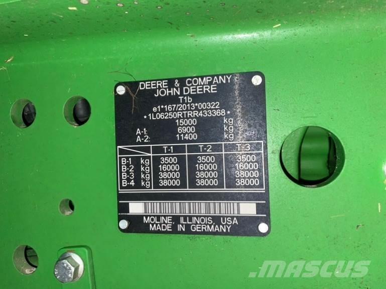 John Deere 6R 250 Traktorer