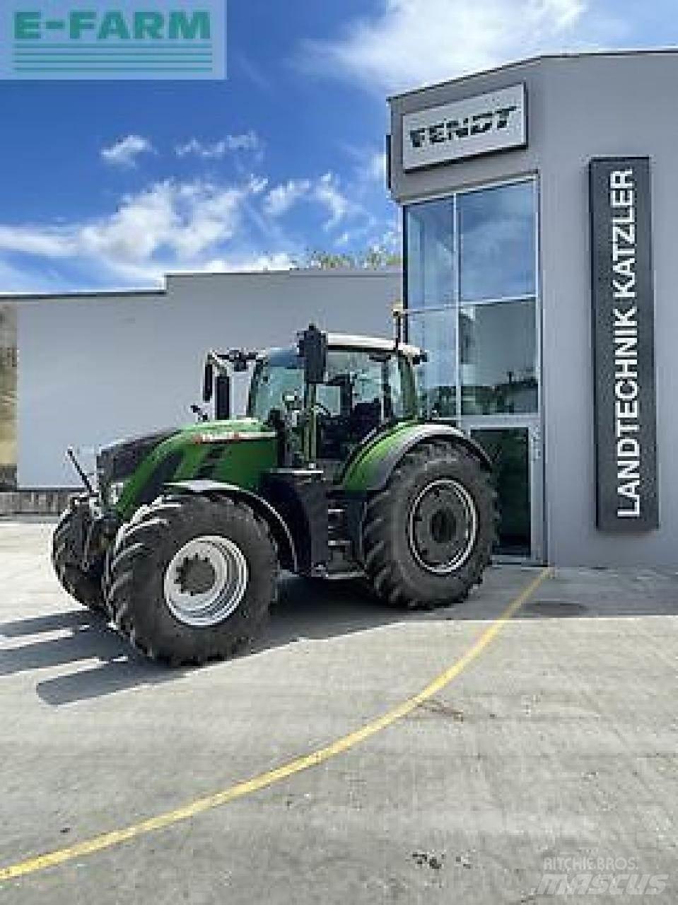 Fendt 724 vario Traktorer