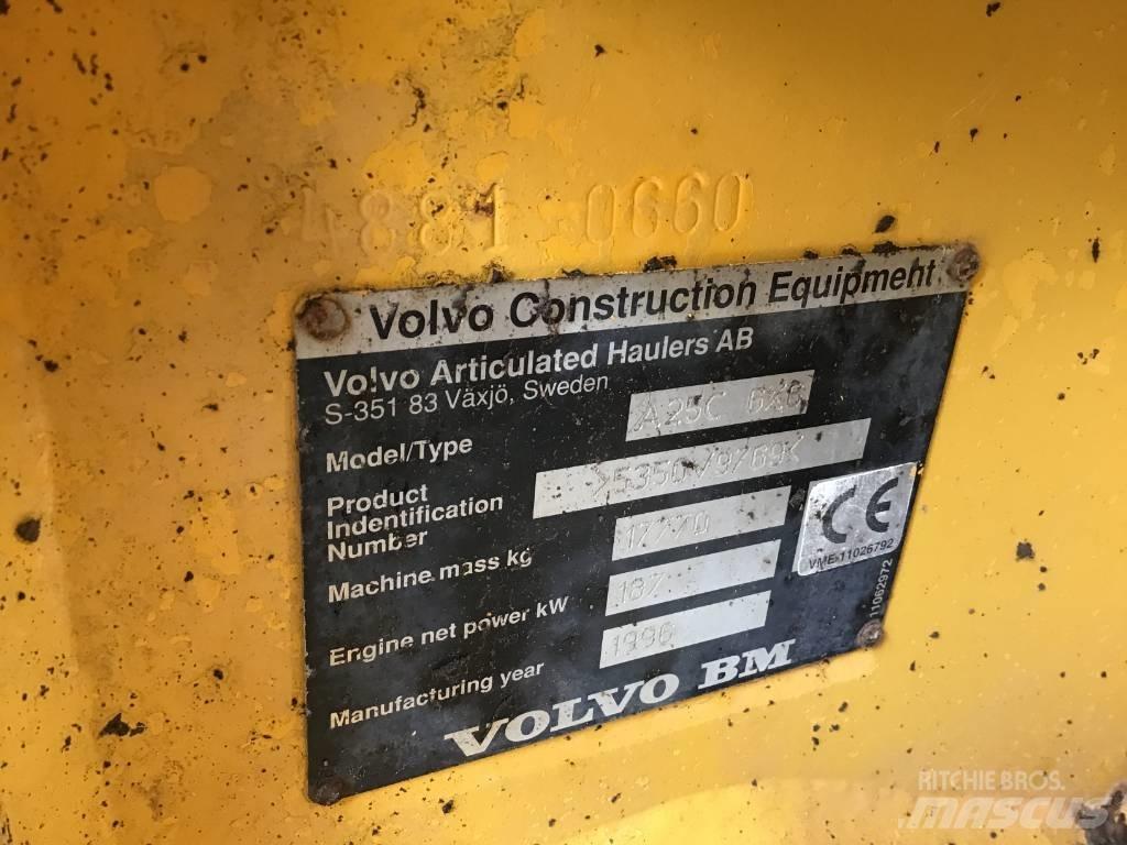 Volvo A 25 C Midjestyrd dumper