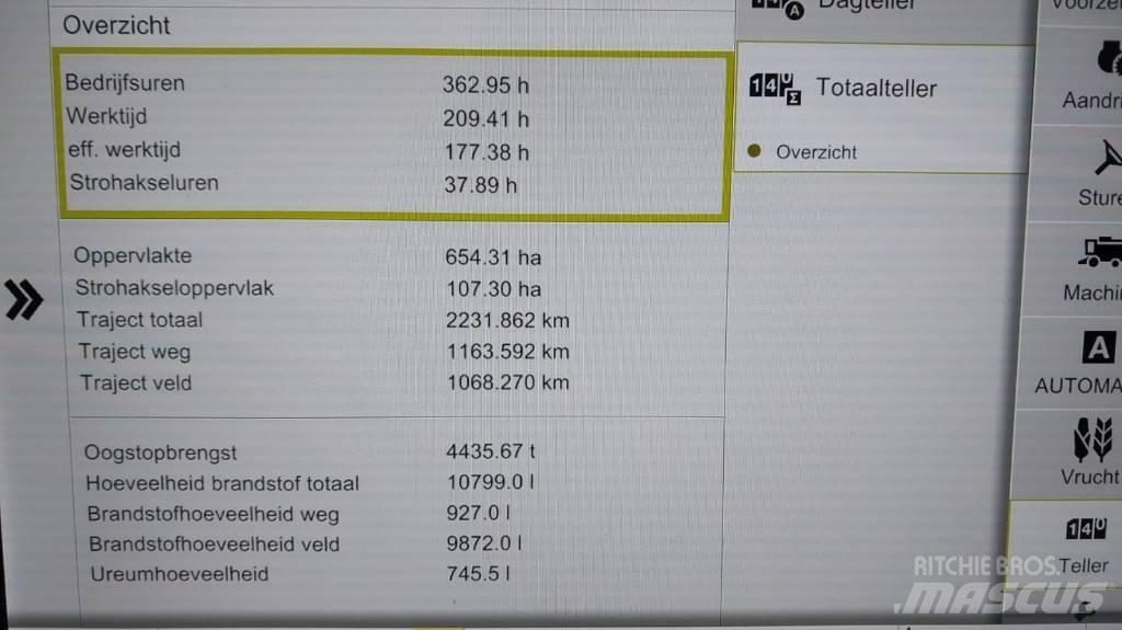 CLAAS Trion 750 Skördetröskor