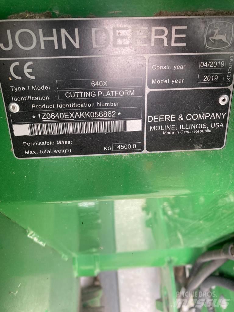 John Deere 640 X Skördetröskor