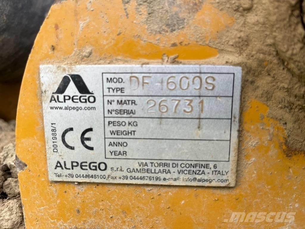 Alpego DF 600 Såbäddsharvar och rototillers