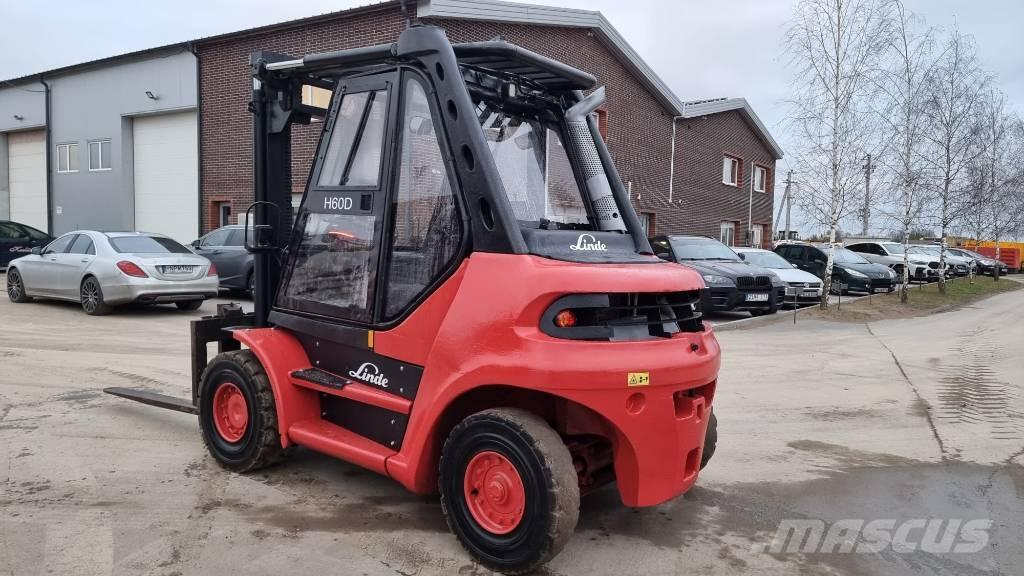 Linde H 60 D-02 Dieselmotviktstruckar