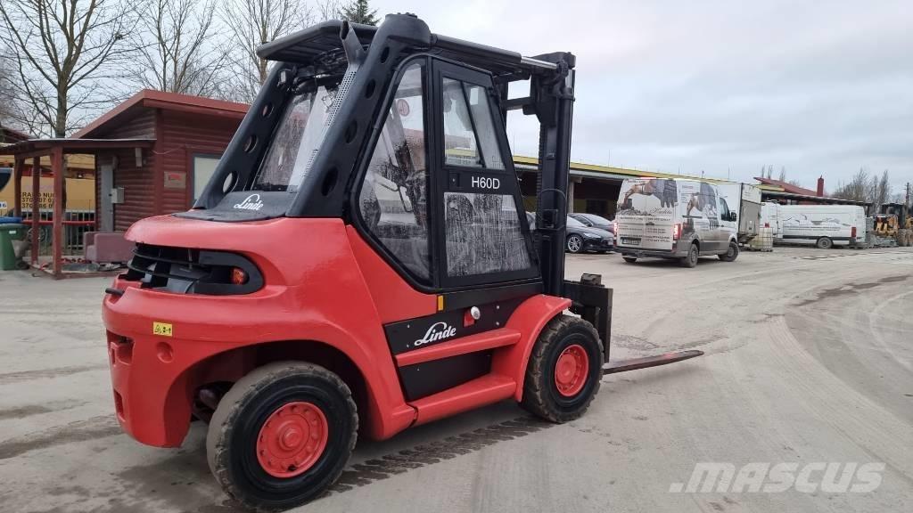Linde H 60 D-02 Dieselmotviktstruckar