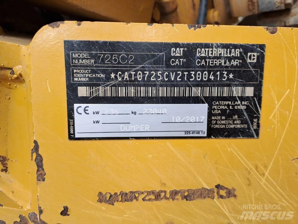 CAT 725C2 Midjestyrd dumper