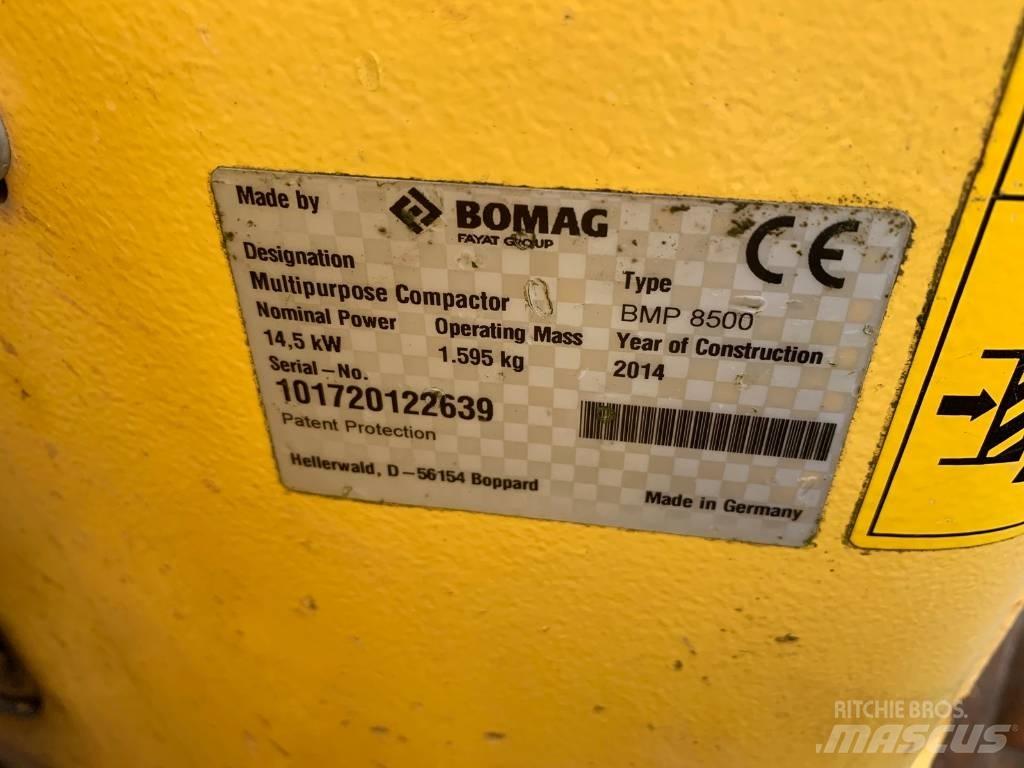 Bomag BMP 8500 Andra vältar
