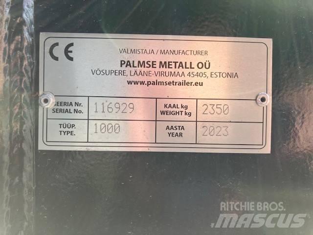 Palmse Trailer D1000 Tippvagnar