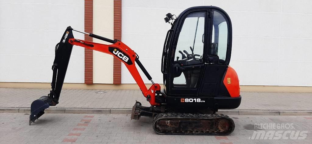 JCB 8018 CTS Minigrävare < 7t