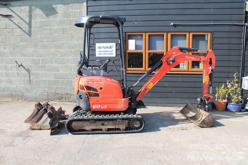 Kubota U 17-3 Minigrävare < 7t