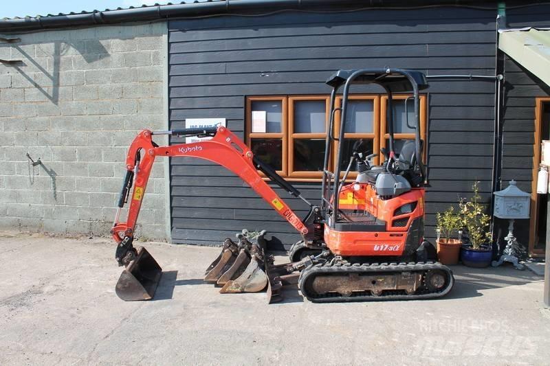 Kubota U 17-3 Minigrävare < 7t