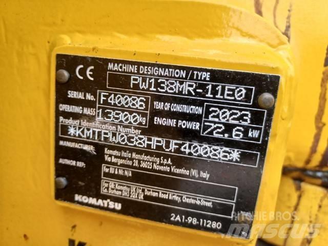 Komatsu PW138MR-11E0 Hjulgrävare