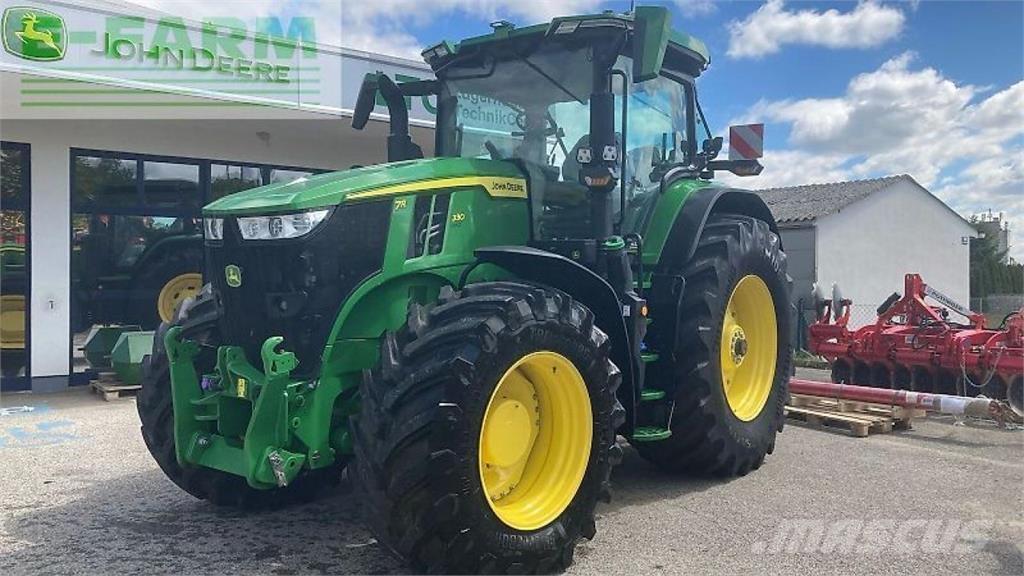 John Deere 7r 330 Traktorer