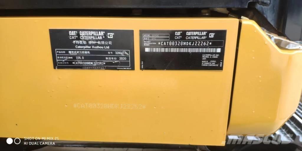 CAT 2021 CAT 320GC Hjulgrävare