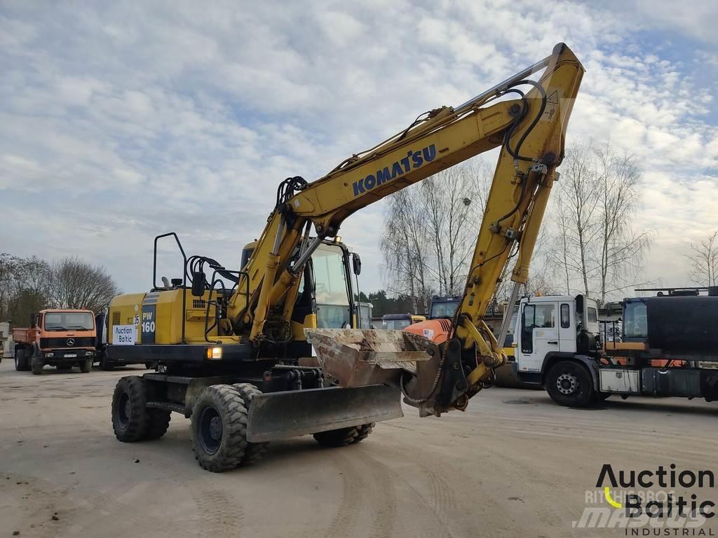 Komatsu PW160-7 Hjulgrävare