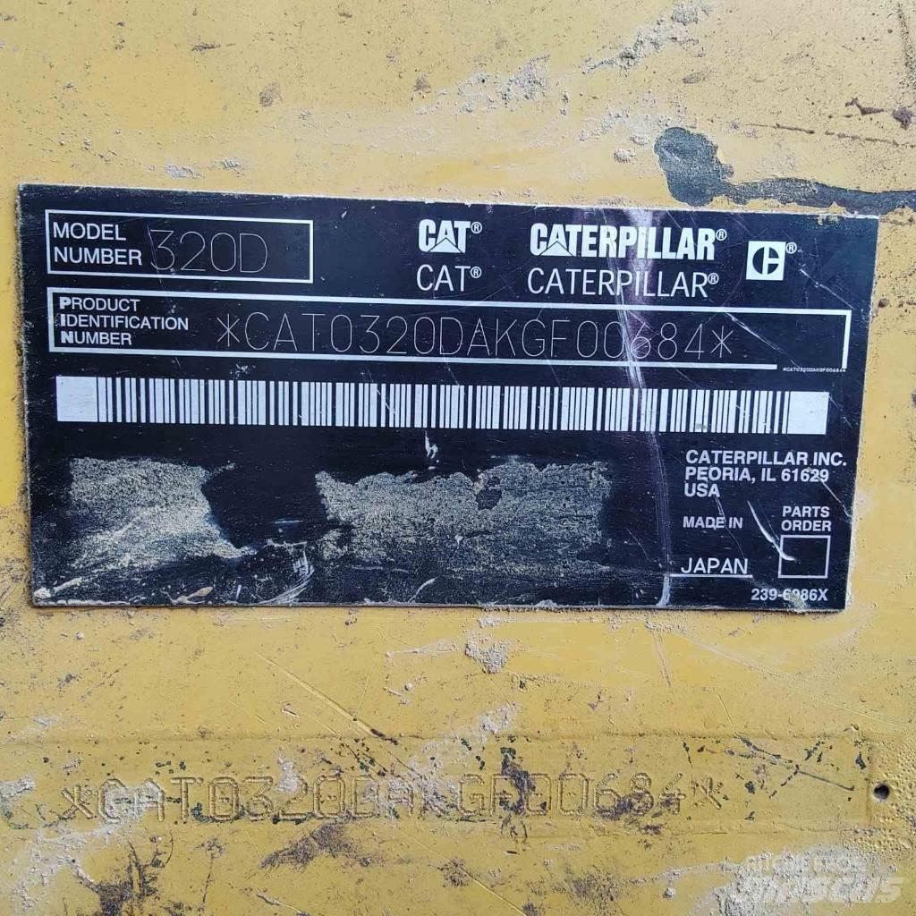 CAT 320 Bandgrävare
