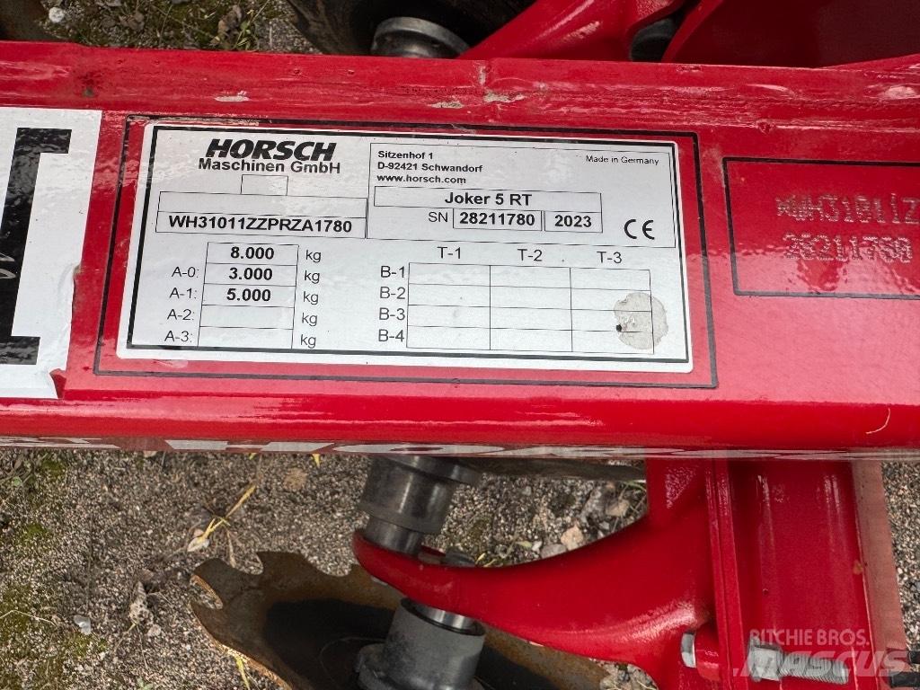 Horsch Joker 5 RT Tallriksredskap