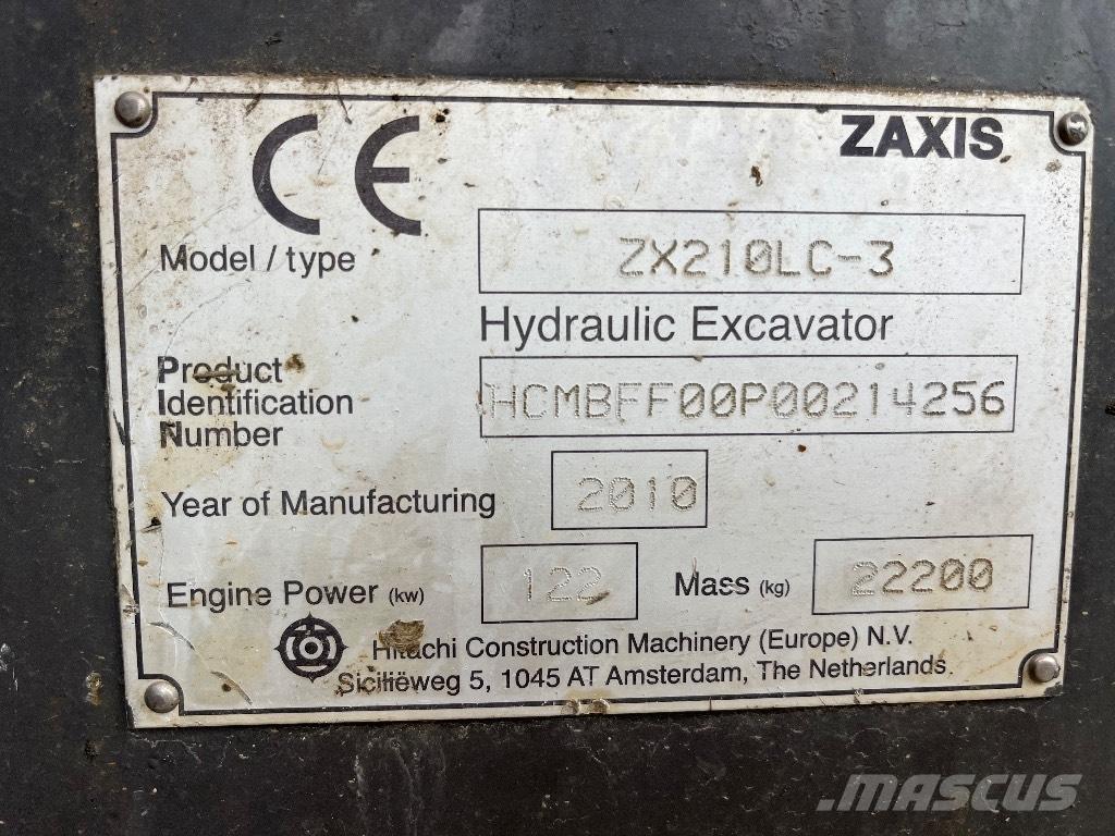 Hitachi ZX 210-3 Bandgrävare