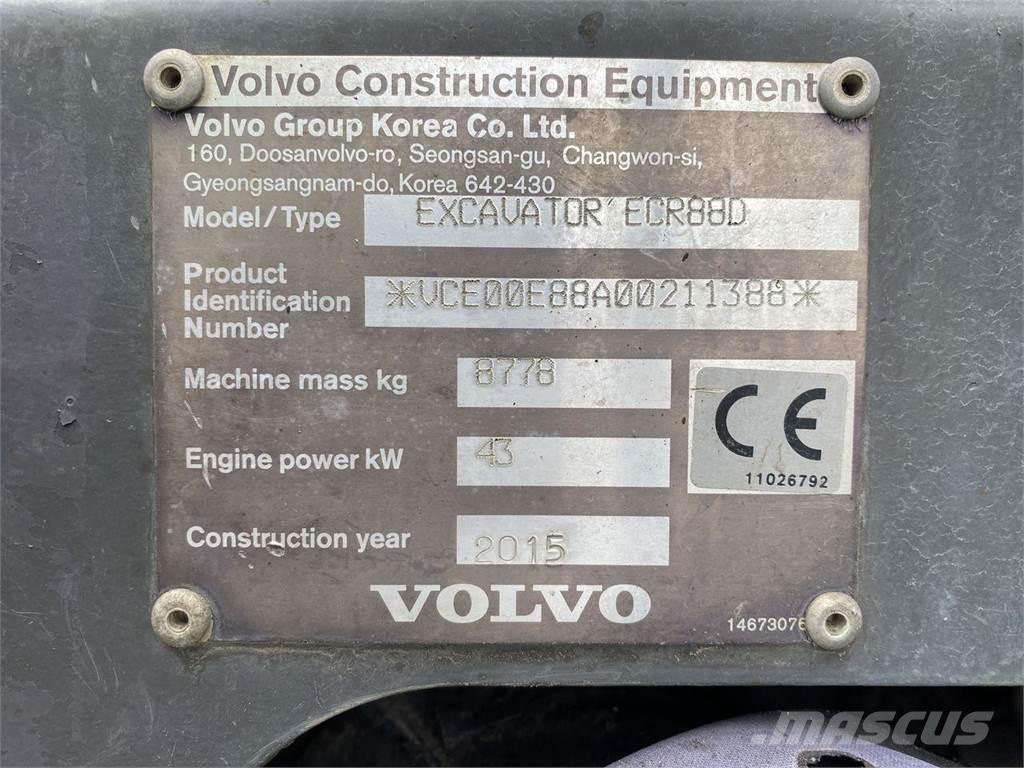 Volvo ECR88 Hjulgrävare