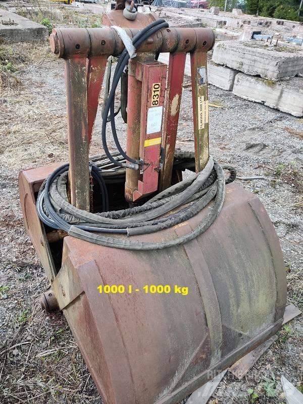 Priestman kauha Kranar, delar och tillbehör