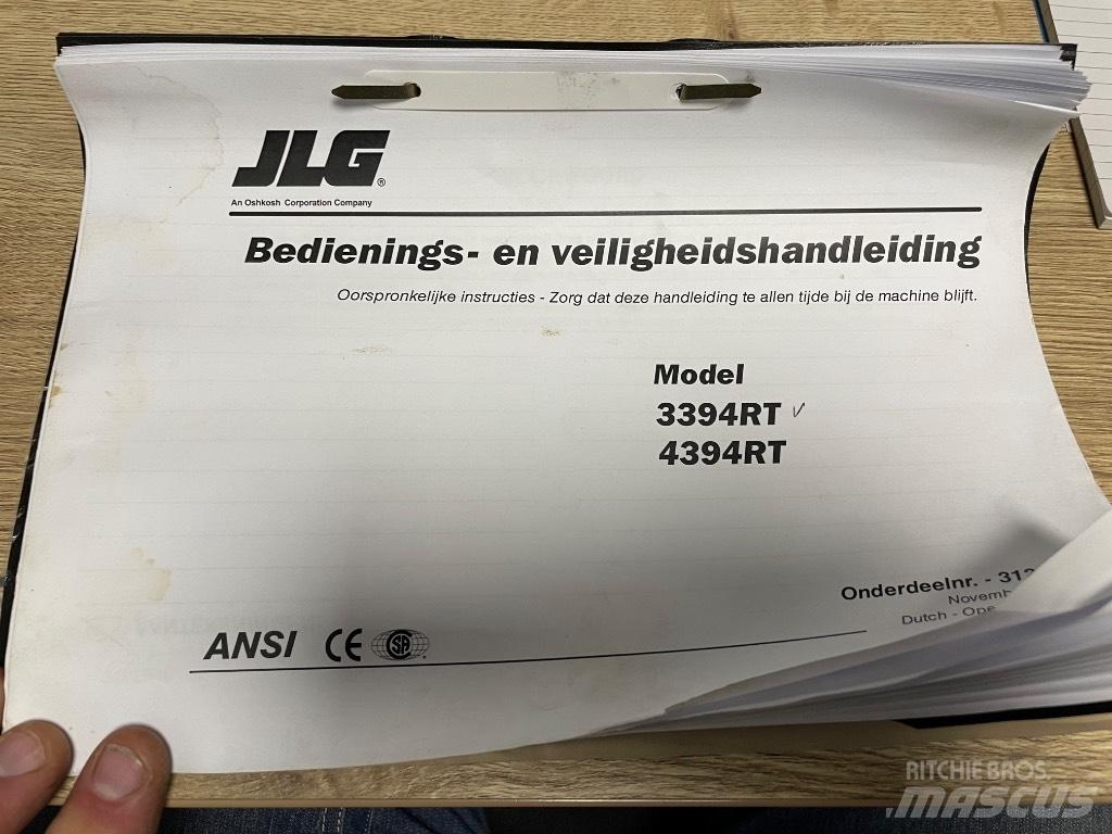 JLG 3394 RT Saxliftar