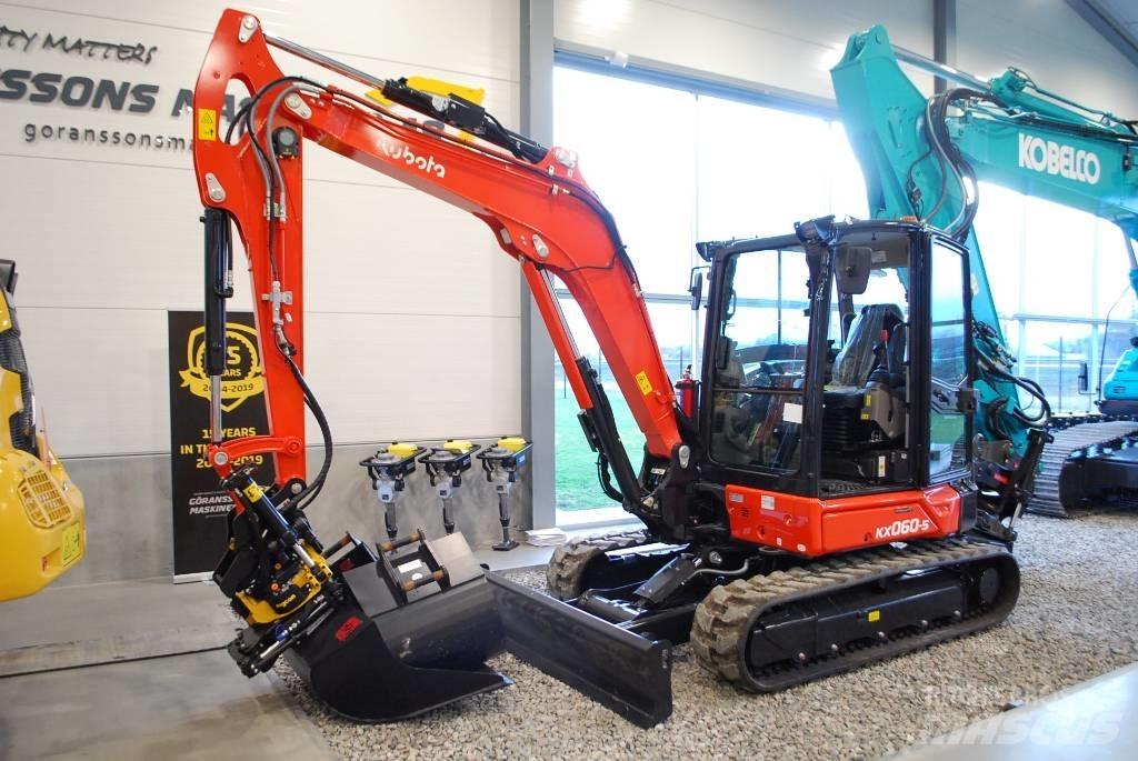 Kubota KX 060-5 Midigrävmaskiner 7t - 12t