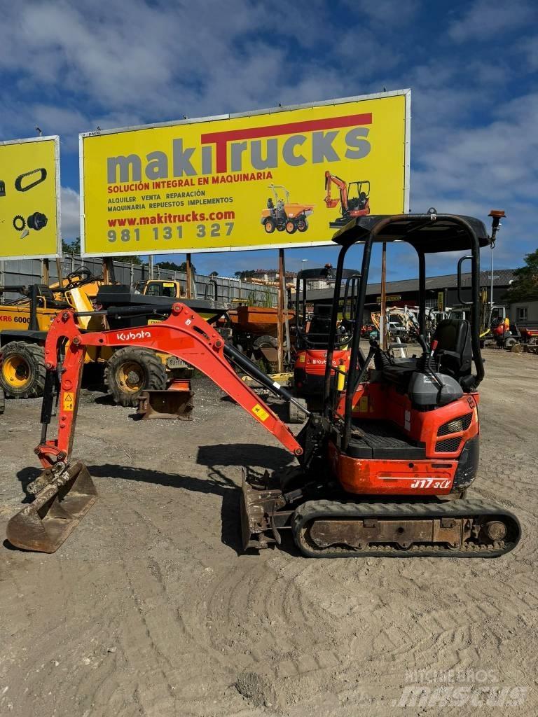 Kubota U 17-3 Minigrävare < 7t