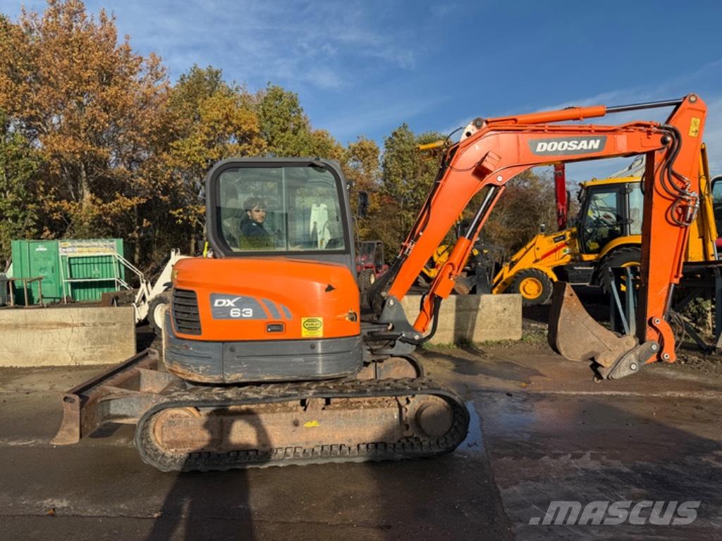 Doosan DX 63-3 Minigrävare < 7t