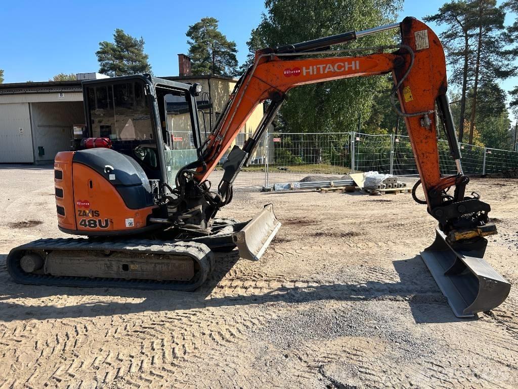 Hitachi ZX 48 U-5 A Minigrävare < 7t