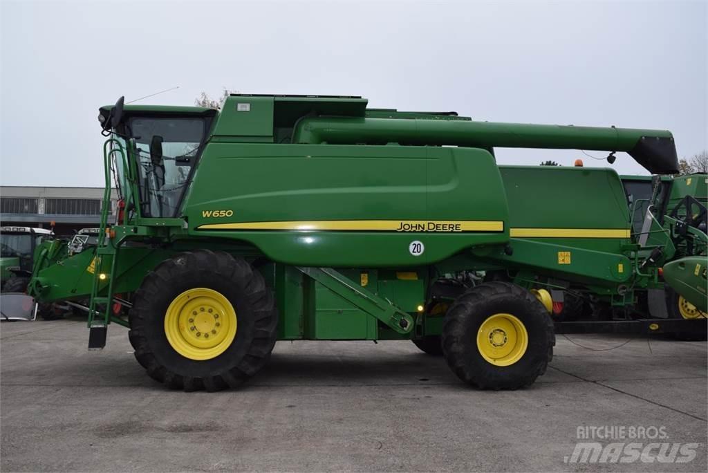 John Deere W 650 Skördetröskor