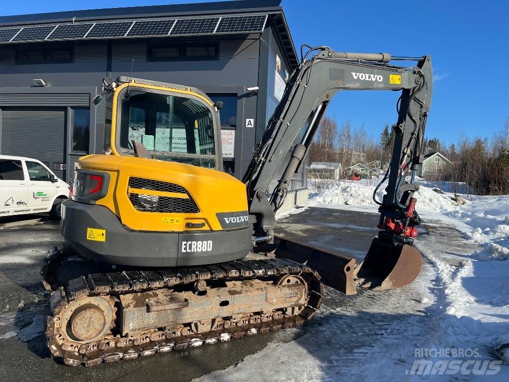 Volvo ECR 88 D Midigrävmaskiner 7t - 12t