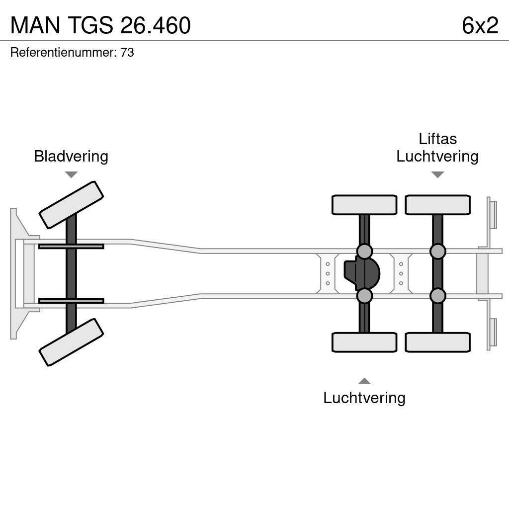 MAN TGS 26.460 Lastväxlare/Krokbilar