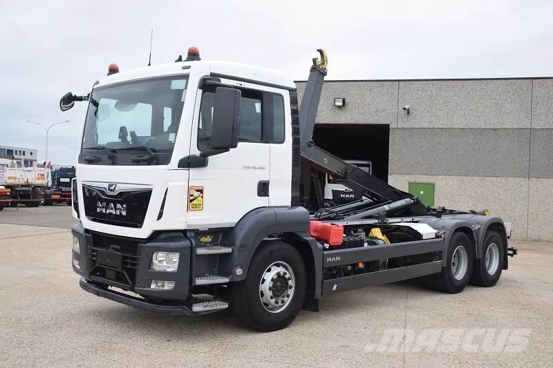 MAN TGS 26.460 Lastväxlare/Krokbilar