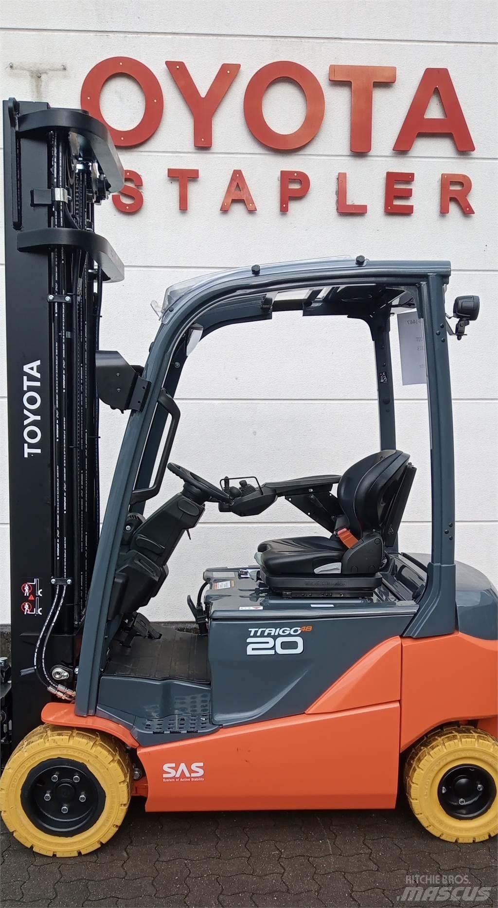 Toyota 8FBMK20T Elmotviktstruckar