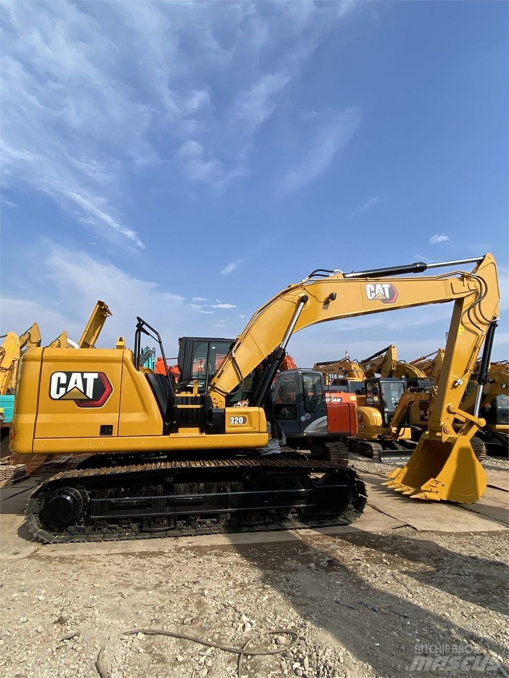 CAT 320 Bandgrävare