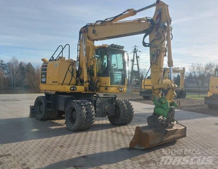 Komatsu PW 148-10 Hjulgrävare