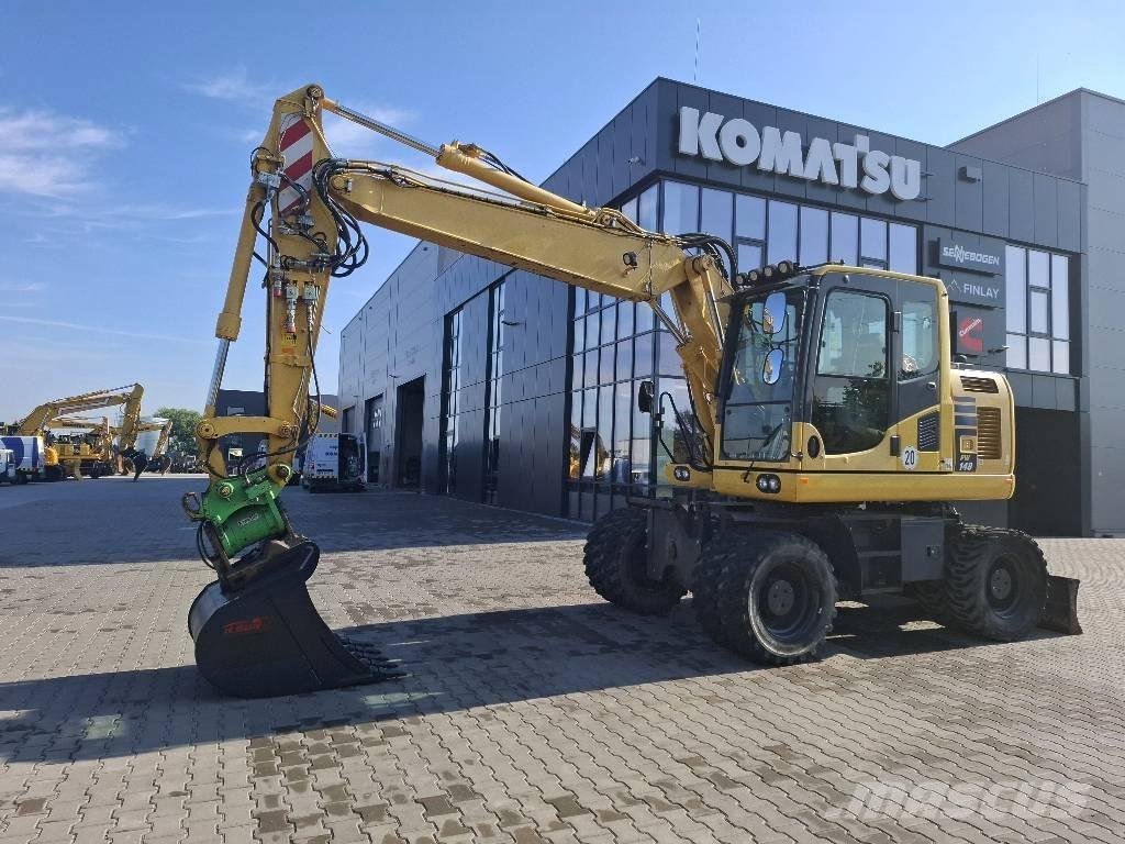 Komatsu PW 148-10 Hjulgrävare