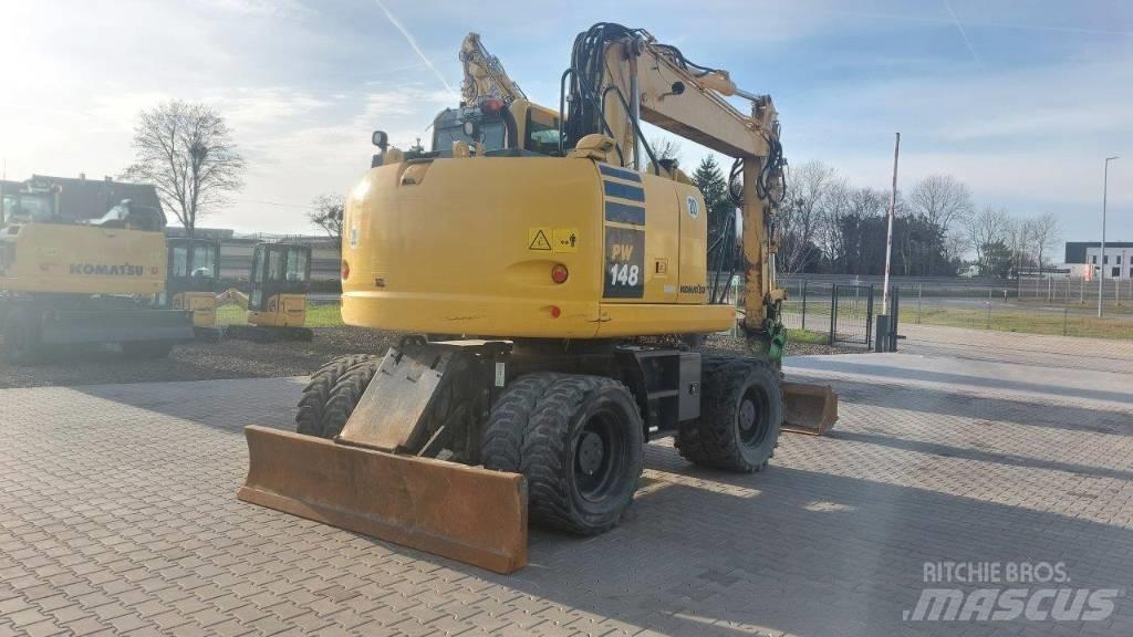 Komatsu PW 148-10 Hjulgrävare