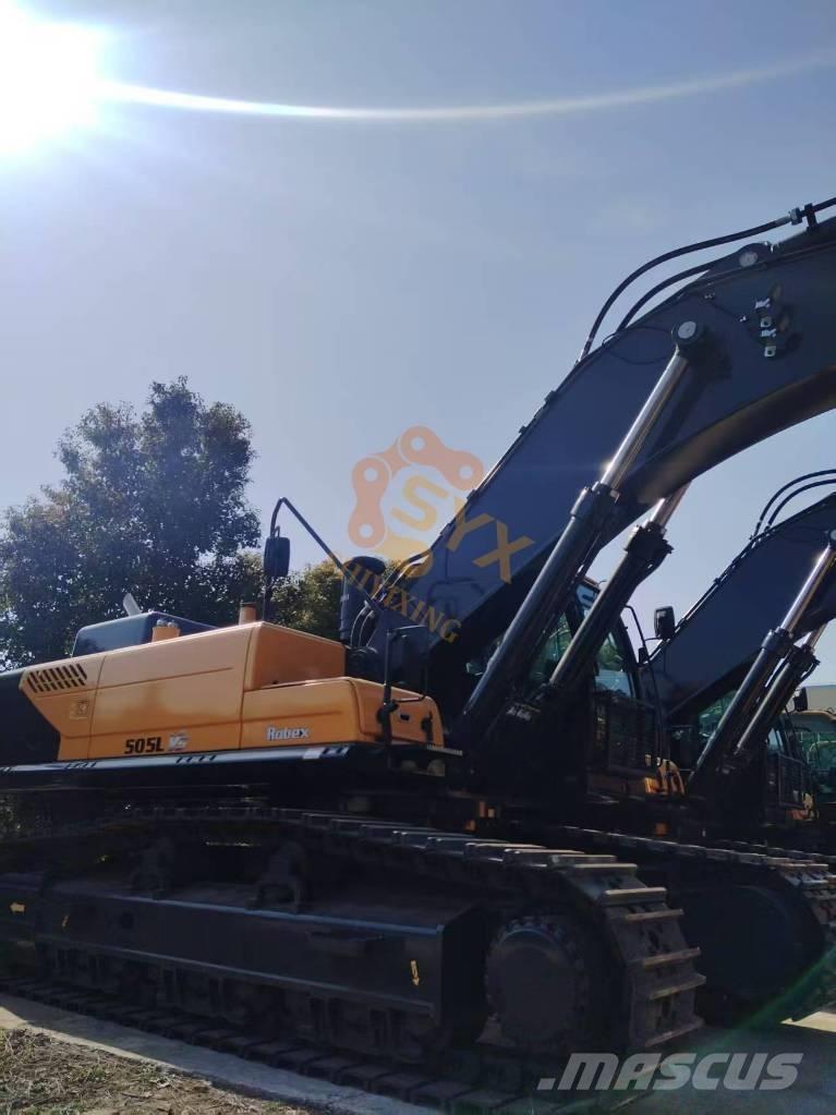 Hyundai R 505 L VS Bandgrävare