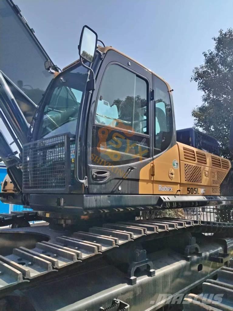 Hyundai R 505 L VS Bandgrävare