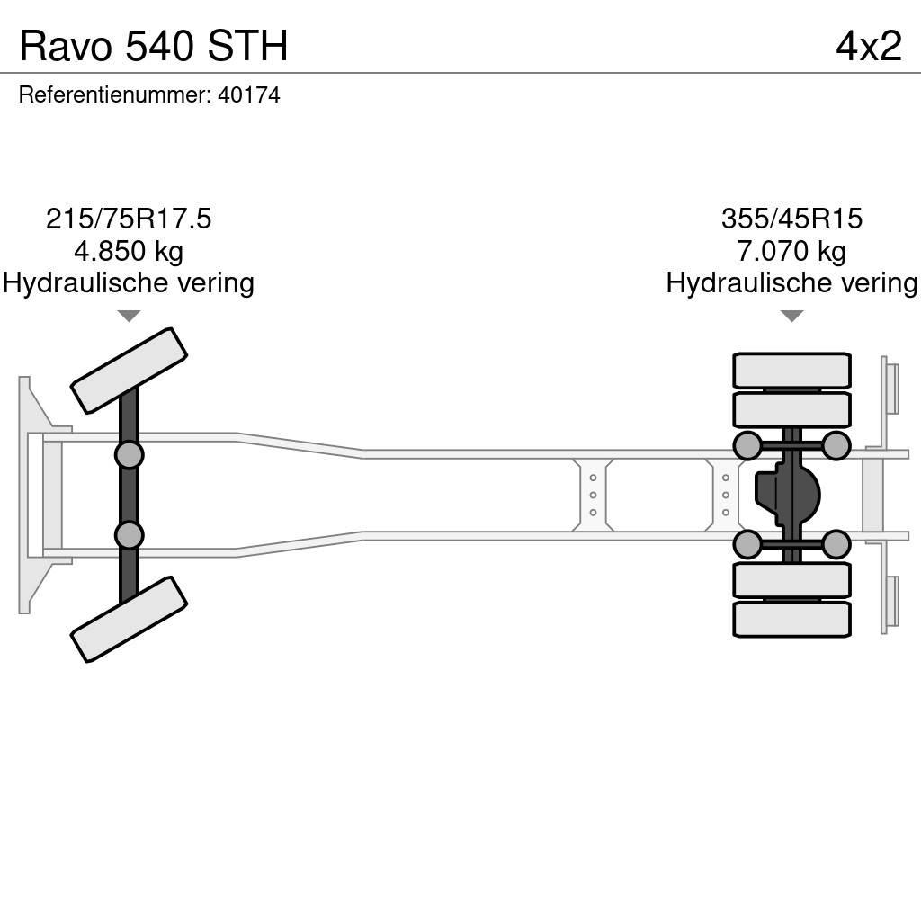 Ravo 540 STH Sopmaskiner
