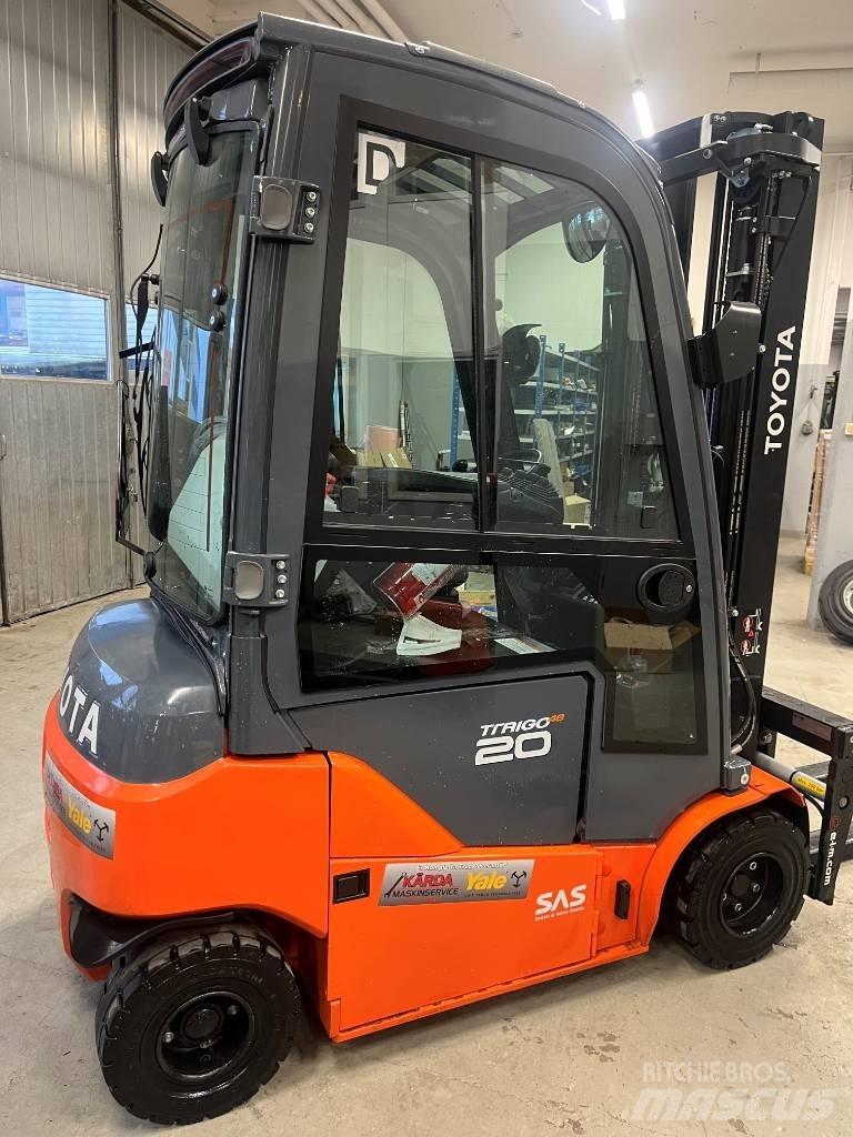 Toyota 8FBMK20T Elmotviktstruckar