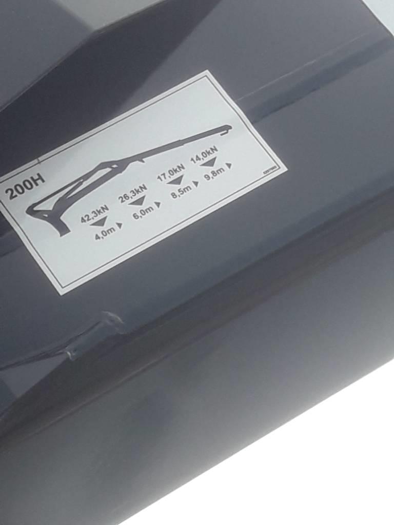 Komatsu 200H Skördarkranar