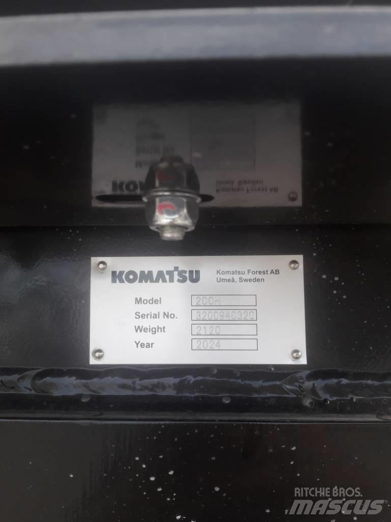 Komatsu 200H Skördarkranar