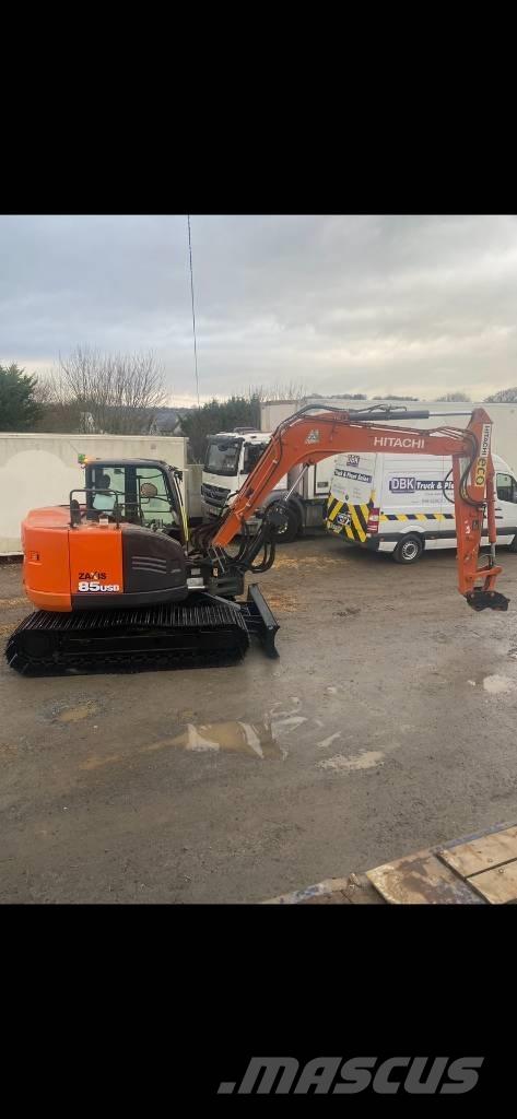  2021 Hitachi 85-6 Midigrävmaskiner 7t - 12t