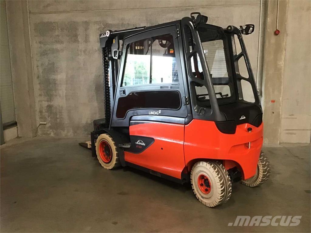 Linde E50HL Elmotviktstruckar